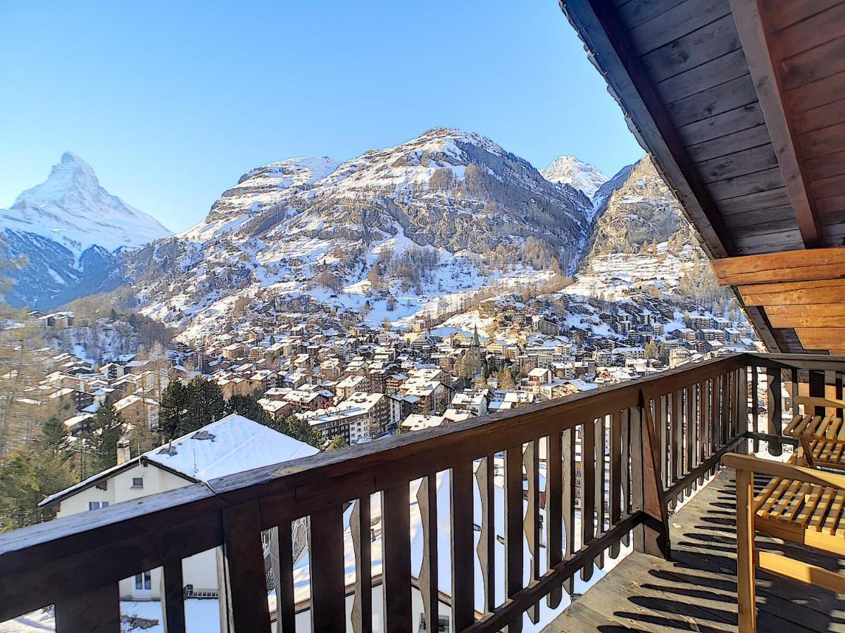 Apartment With Beautiful Views In ツェルマット エクステリア 写真