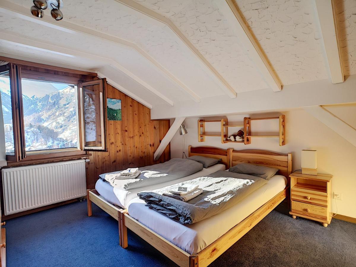 Apartment With Beautiful Views In ツェルマット エクステリア 写真