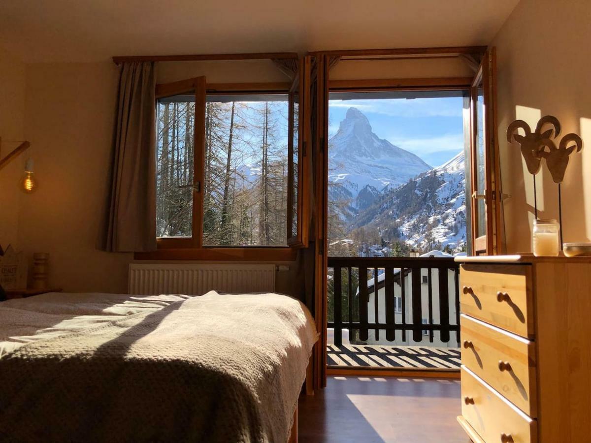Apartment With Beautiful Views In ツェルマット エクステリア 写真