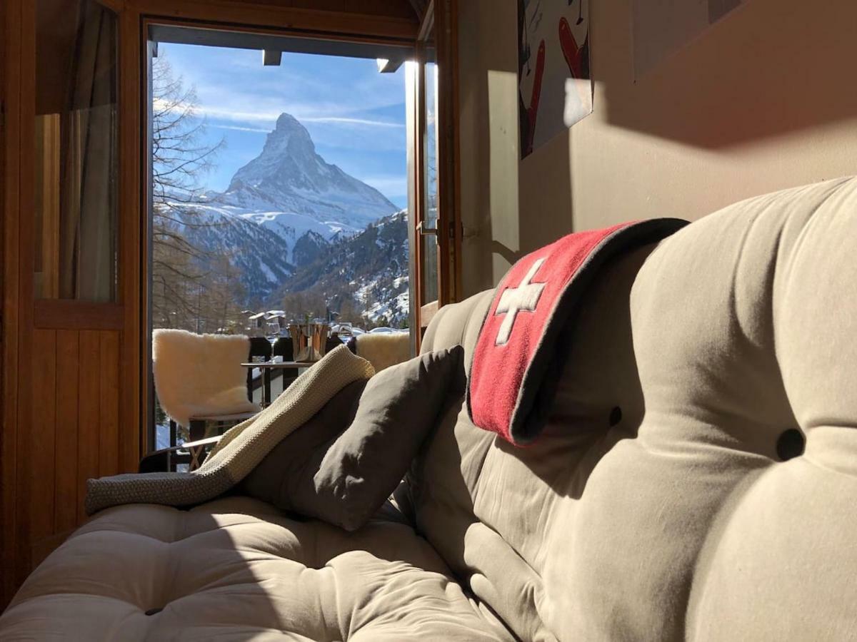 Apartment With Beautiful Views In ツェルマット エクステリア 写真
