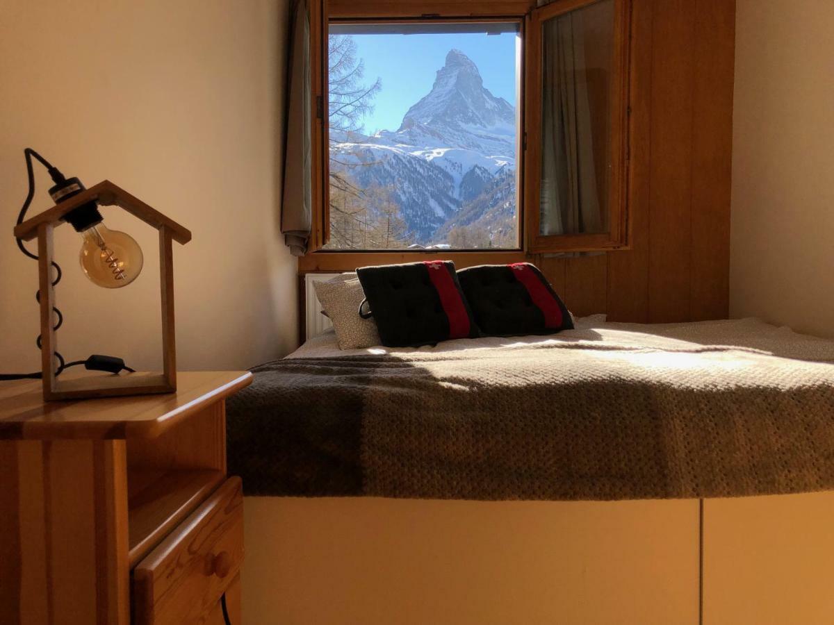 Apartment With Beautiful Views In ツェルマット エクステリア 写真
